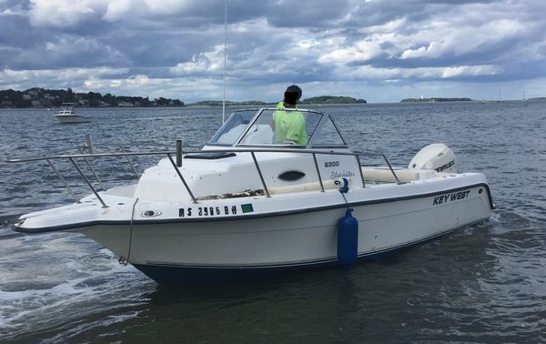 2000 key west 2300 blue water 2006 250 evinrude etech boat