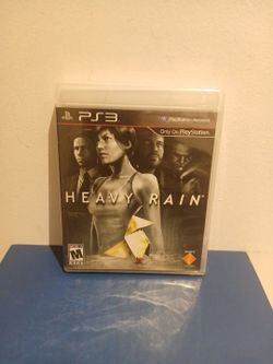 PS THREE HEAVY RAIN