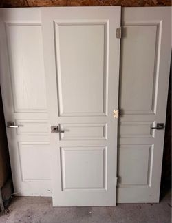 White interior doors