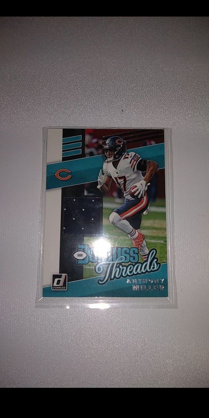 Chicago Bears Anthony Miller Jersey Patch Card