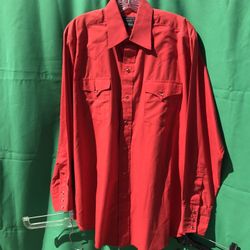 VINTAGE PANHANDLE SLIM WESTERN MENS SHIRT