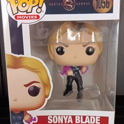 POP Movies Mortal  Kombat Sonya Blade #1056  Vinyl Figure