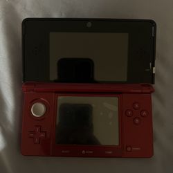 Nintendo 3Ds Flare Red 