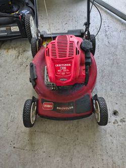 Push mower 100 cash
