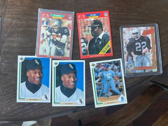 Bo Jackson And Other Oakland Raiders Cards 