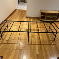 Twin bed Frame And Mattress 
