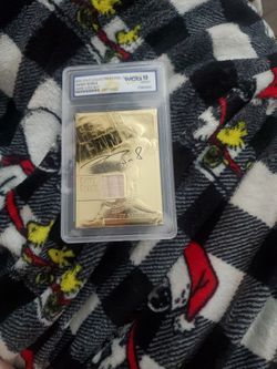Barry Bonds Baseball Card Gold Collectible