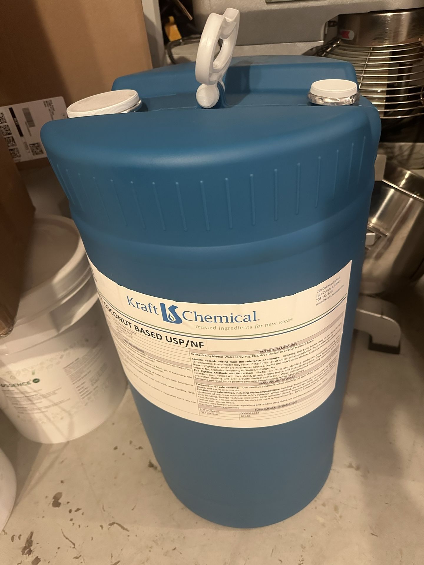 Pure MCT oil From coconut (no Palm Oil) C8/C10 + Pea Protein isolate