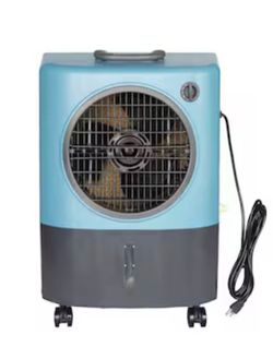 Hessaire 1300-CFM 3 -Speed Portable Evaporative Cooler for 500-sq ft