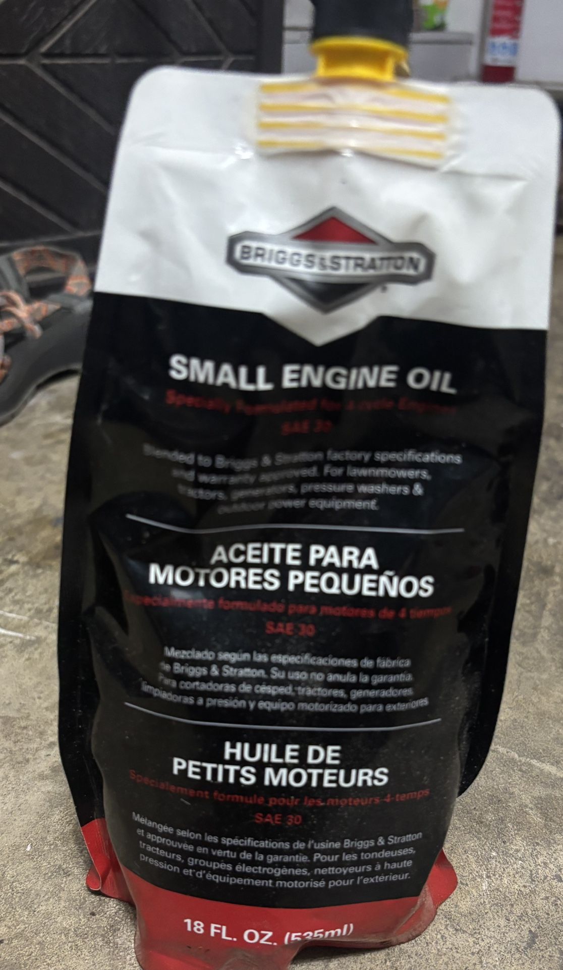 Small Engine Oil
