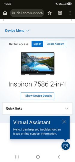 dell laptop
