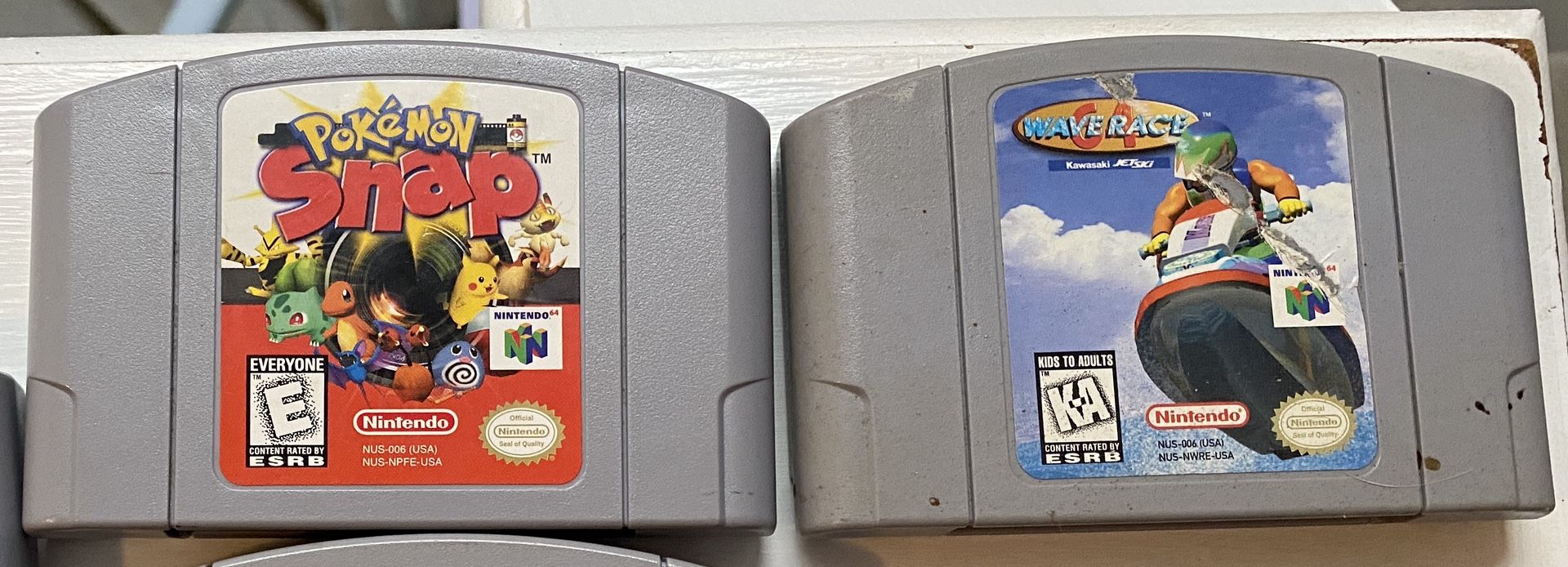 Pokémon snap waverace Nintendo 64