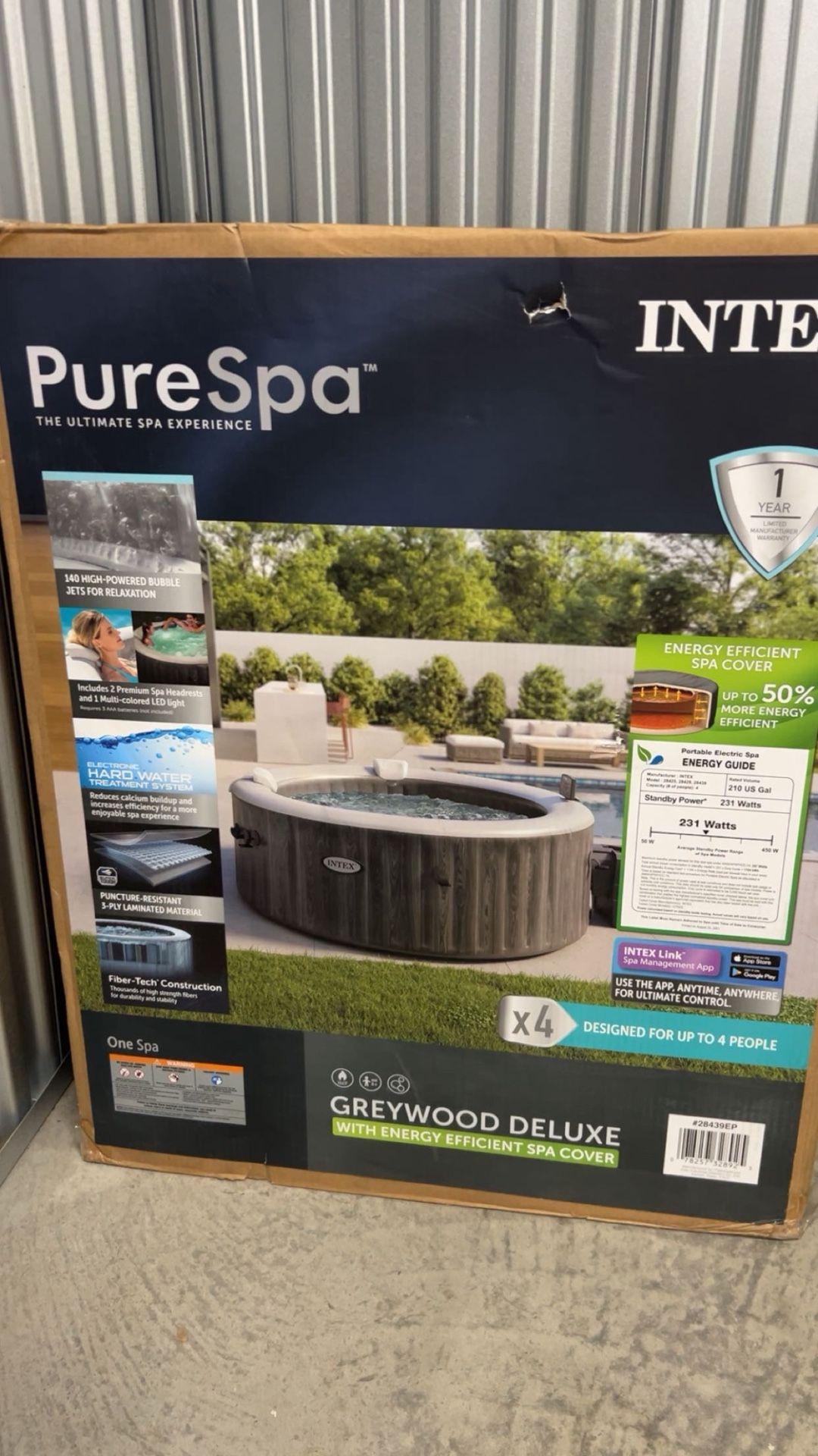 Intex Pure Spa Hot Tub