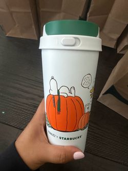 Starbucks Snoopy Tumbler