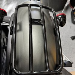 Indian Scout Luggage Rack. 