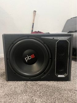 Powerbass 12” Subwoofer (Loaded Amplifier)
