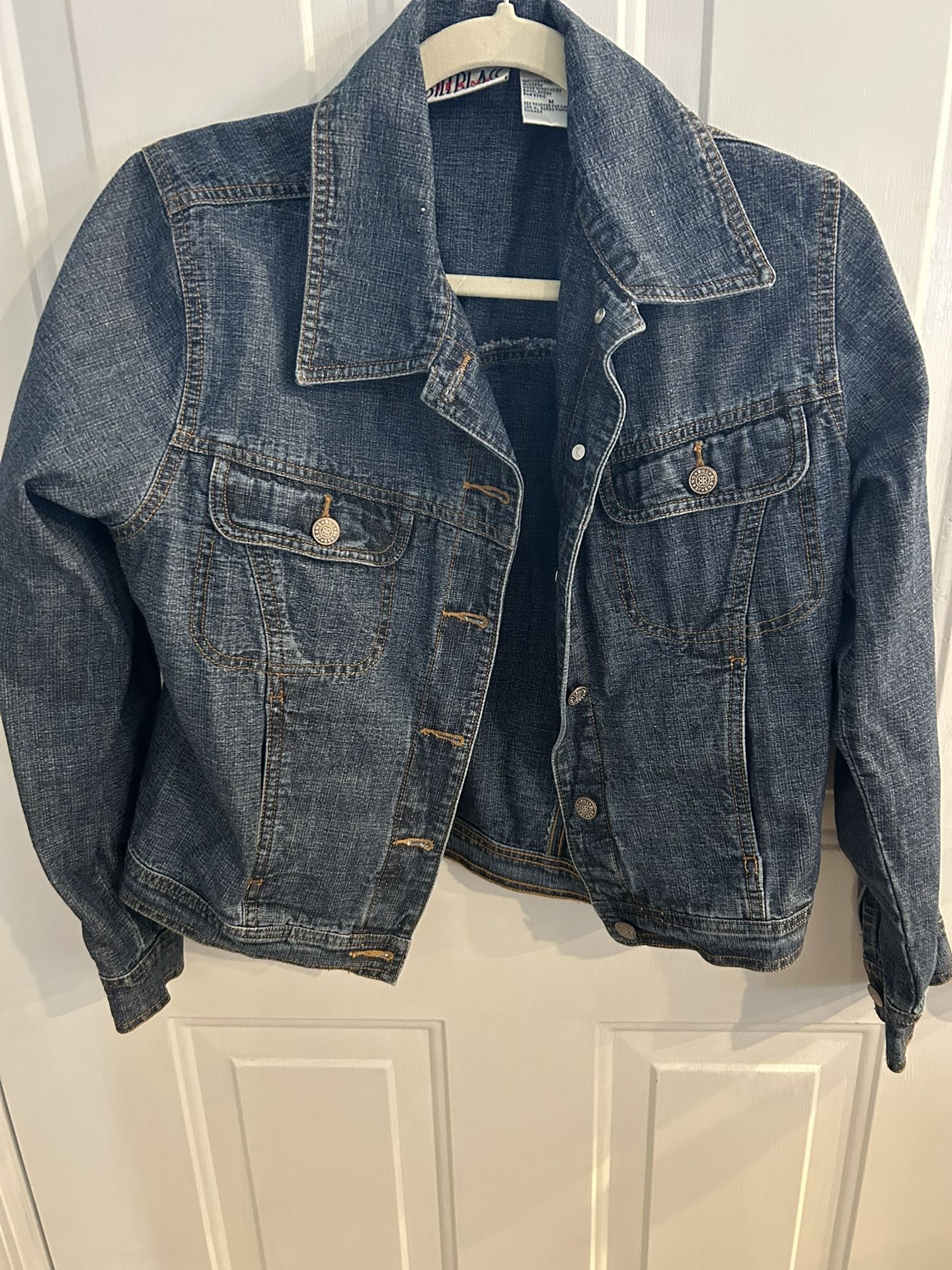 Denim jacket size medium by Bill Blass 