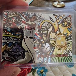 Fred Mcgriff '95 Topps Stadium Club Members Only Ring Leaders Insert Baseball Card 