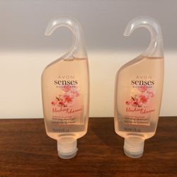 Avon Senses Blushing Charme Cherry Blossom Hydrating Shower Gel - New!