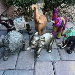 Elephant decor lot