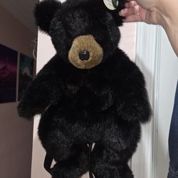Bearington collection black bear backpack