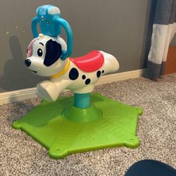 Fisher price Bounce & Spin puppy 