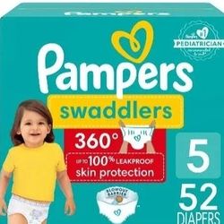 Pampers Swaddlers Size 5 