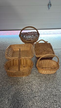 Wicker Baskets Group 1