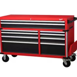 Milwaukee High Capacity 56 in. W x 22 in. D 10-Drawer Rolling Tool Cabinet