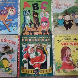 Little Golden Book Lot 9 Total