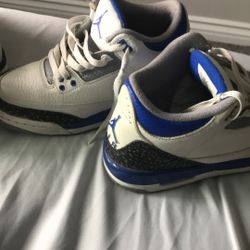 jordan 4 retro fire reds/ jordan 3 retro racer blue
