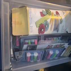 Bin Of Assorted Crafts
