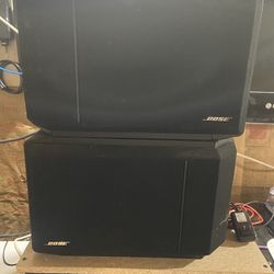 Bose 301 Series IV Direct Reflecting Speakers Black Left & Right Great Condition