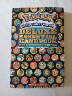 Good Condition Pokemon Deluxe Essential Handbook