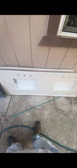 Marble sink part
