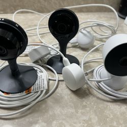 Nest/Google Home Cameras (x3)