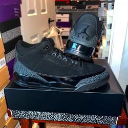 Jordan 3 Black Cat (2025 Release)