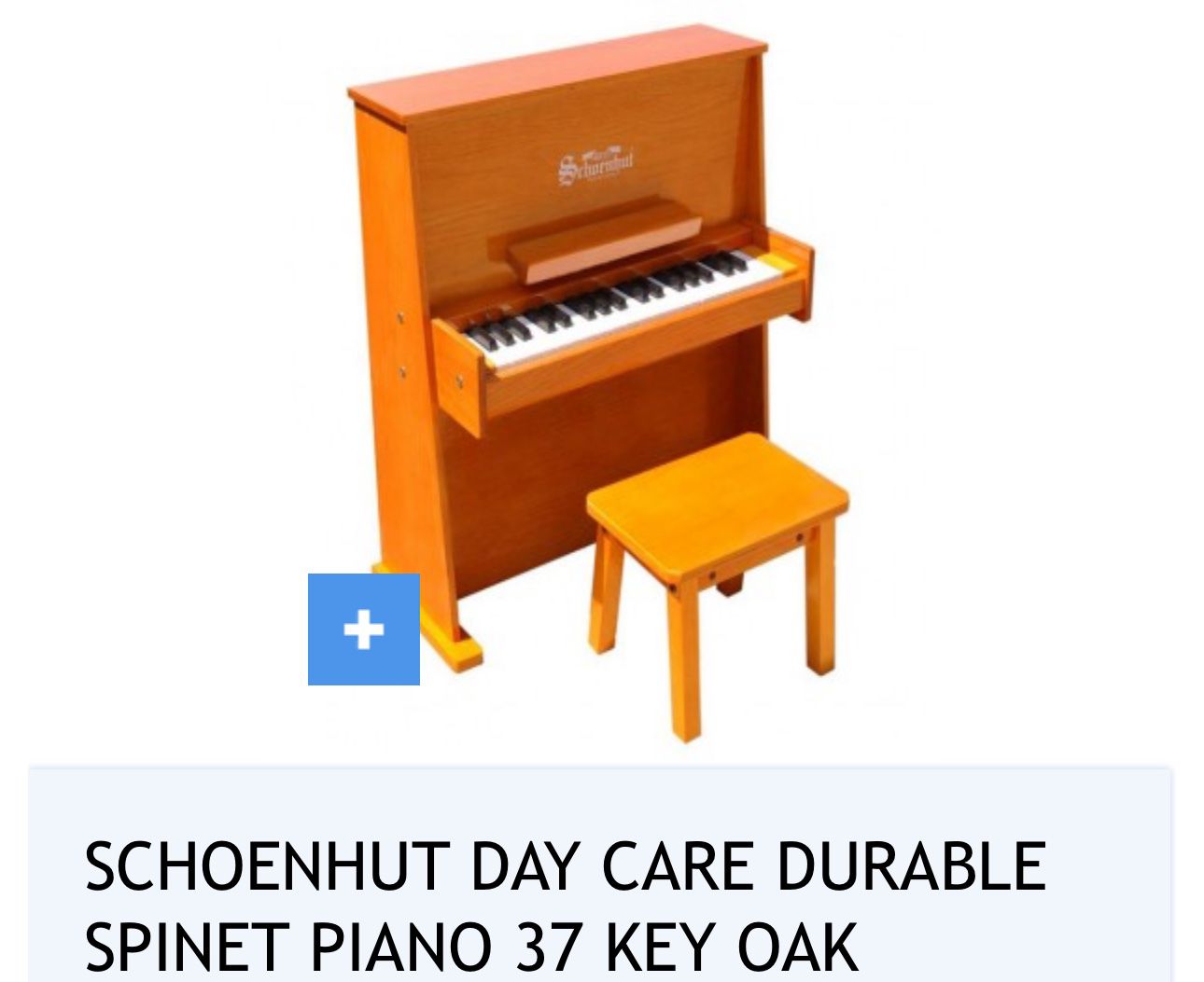 Schoenhut Mini Piano For In New