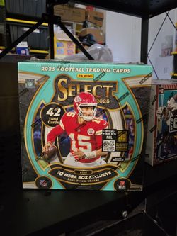 2025 Panini Select NFL Football Mega Box