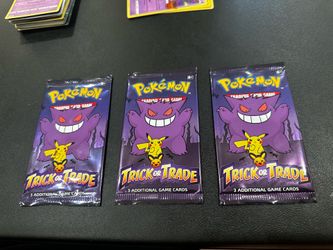 Pokémon trade cards