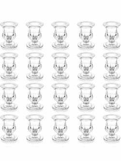 Candle Holders - Glass