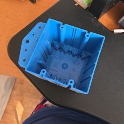 2-Gang 47 cu. in. Electrical PVC New/Old Work Electrical Box (B249B)