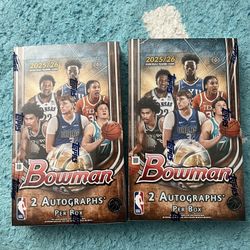 2025/26 Topps bowman basketball hobby box