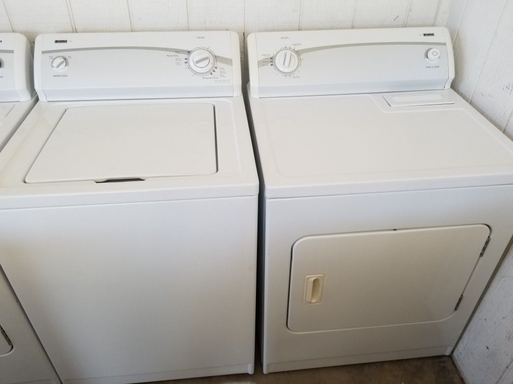 Kenmore washer And Dryer