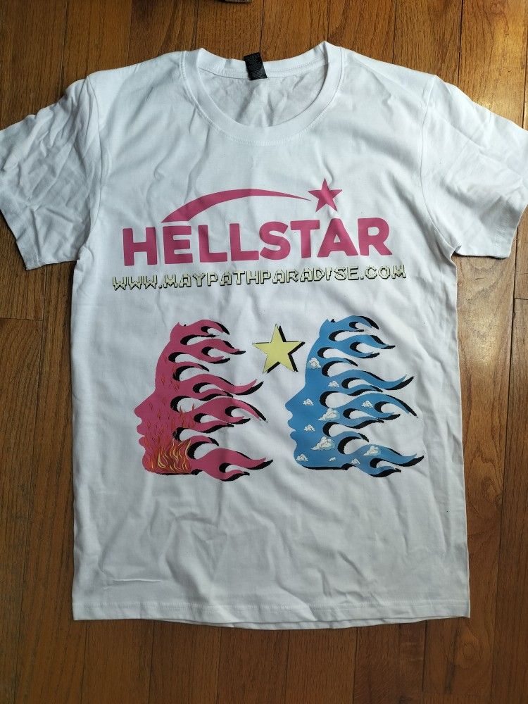 White Hellstar T Shirt