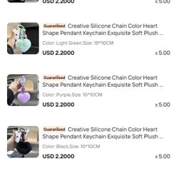 Leather Purse And Charms Stock For Sale