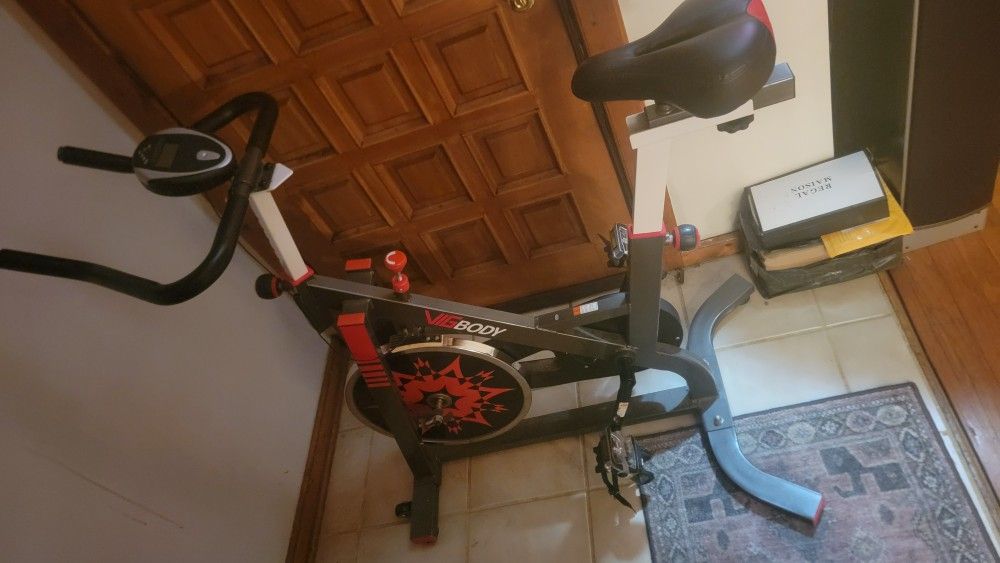 VIGBody Indoor Stationary Exercise Bicycle 