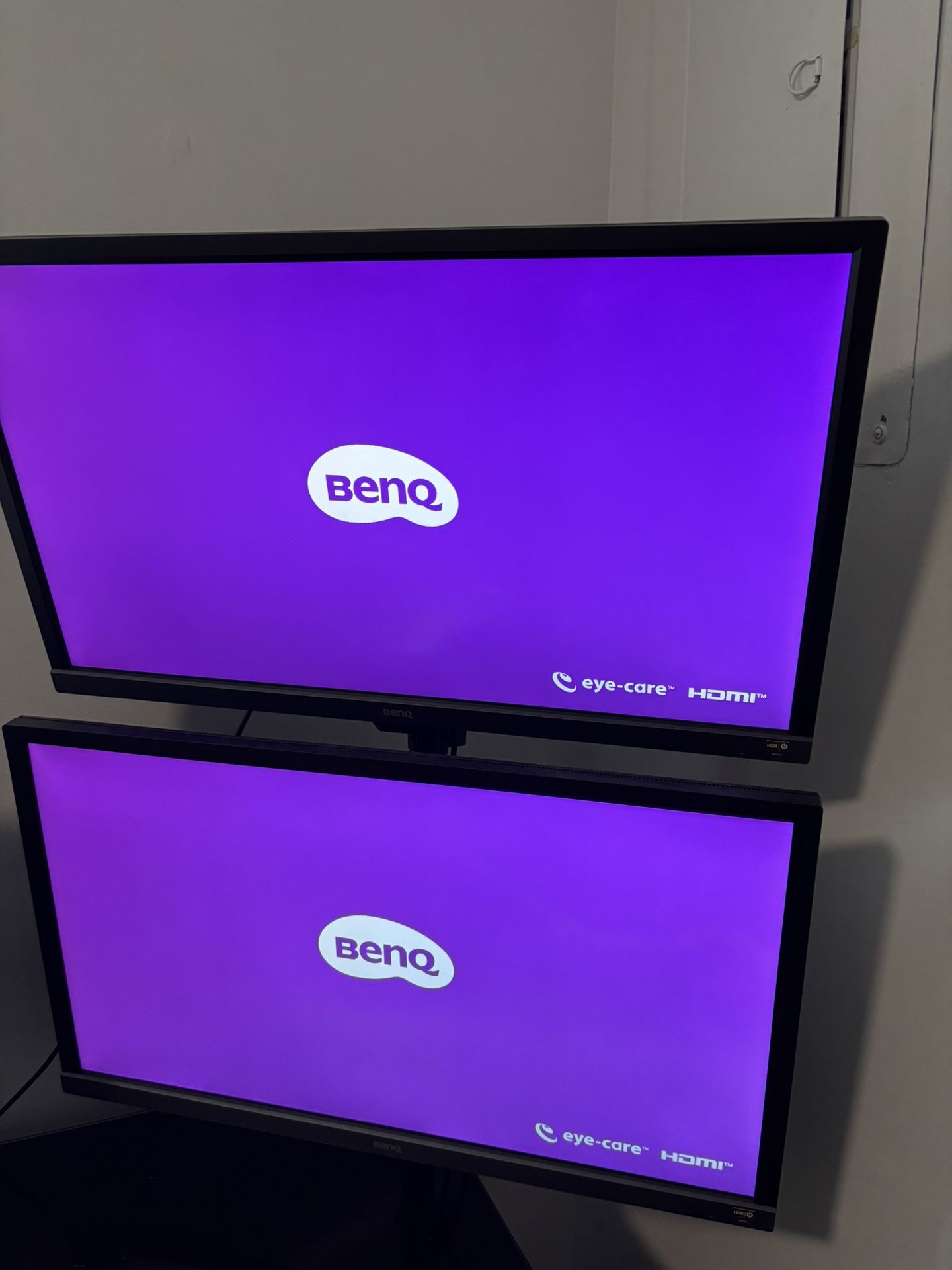 27inch Benq 4k HDR Monitors