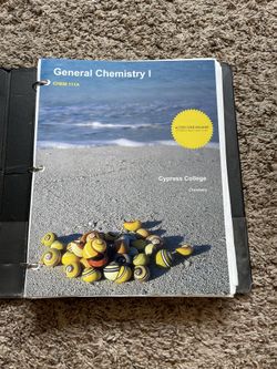 Cypress College: General Chemistry I Chem111A Loose Leaf Textbook