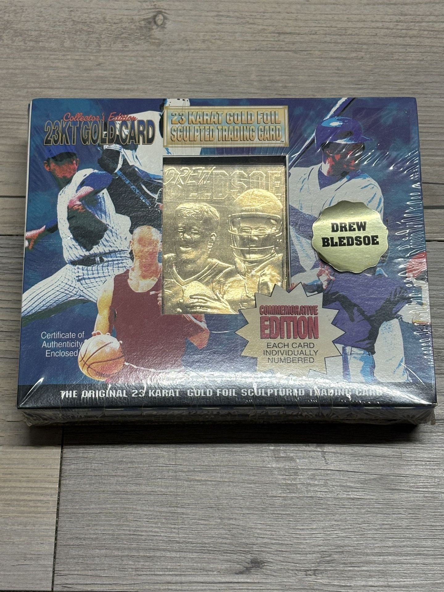 Drew Bledsoe Gold Foil Card